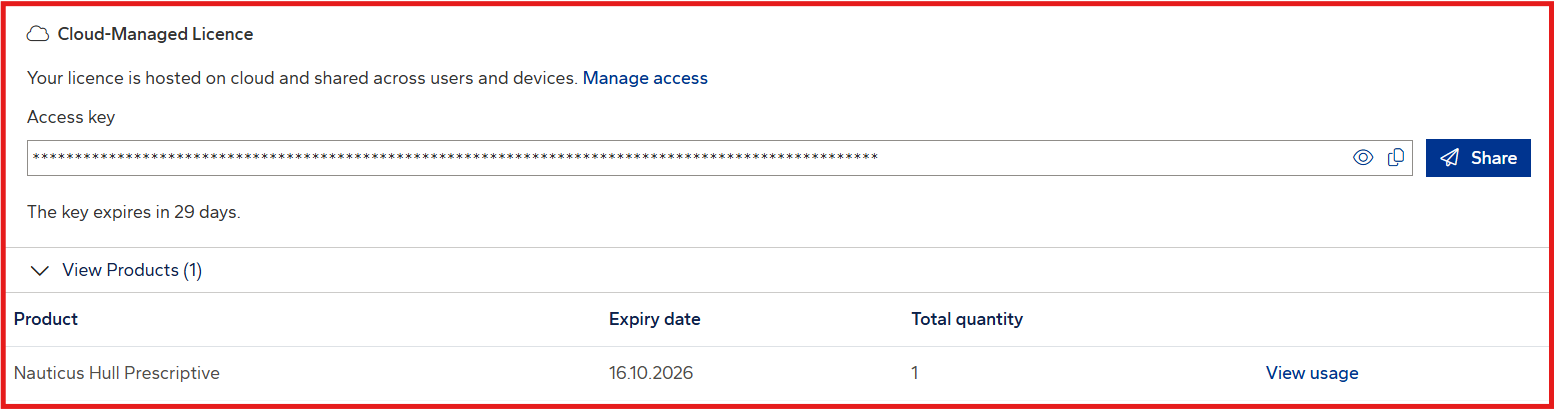 My DNV Software Licences My DNV Software Licences